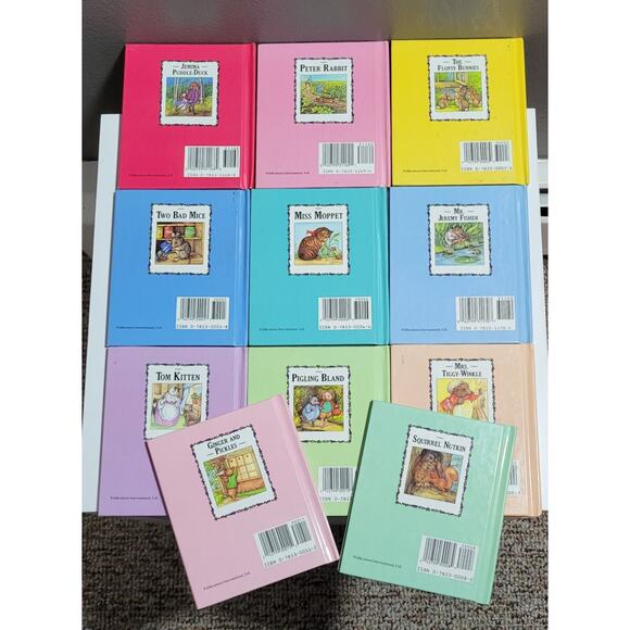 Publications International Childrens Books 1993 HardCover Set Of 11 Short Story - Picture 4 of 7